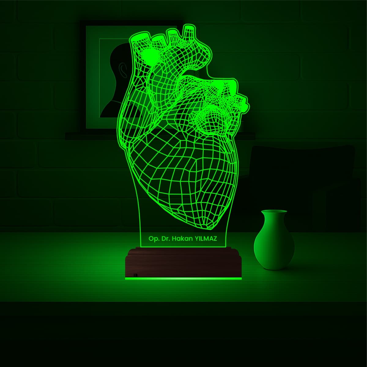 Анатомическое сердце — 3D LED Ночник | Подарок врачу 5