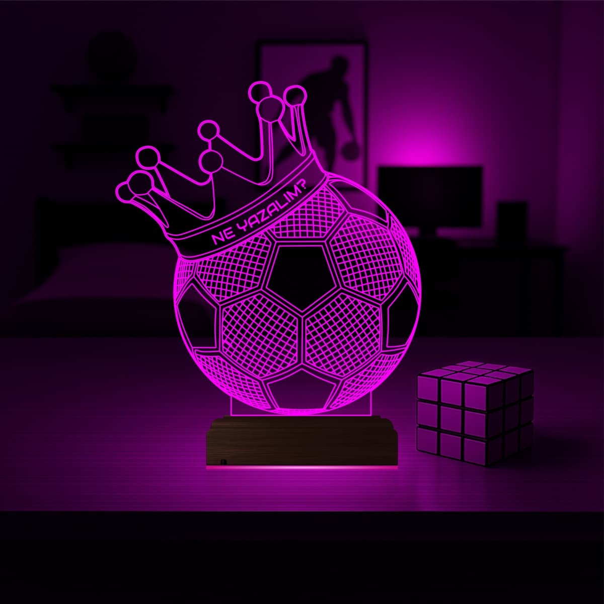 3D Kişiye Özel Lamba #279 4
