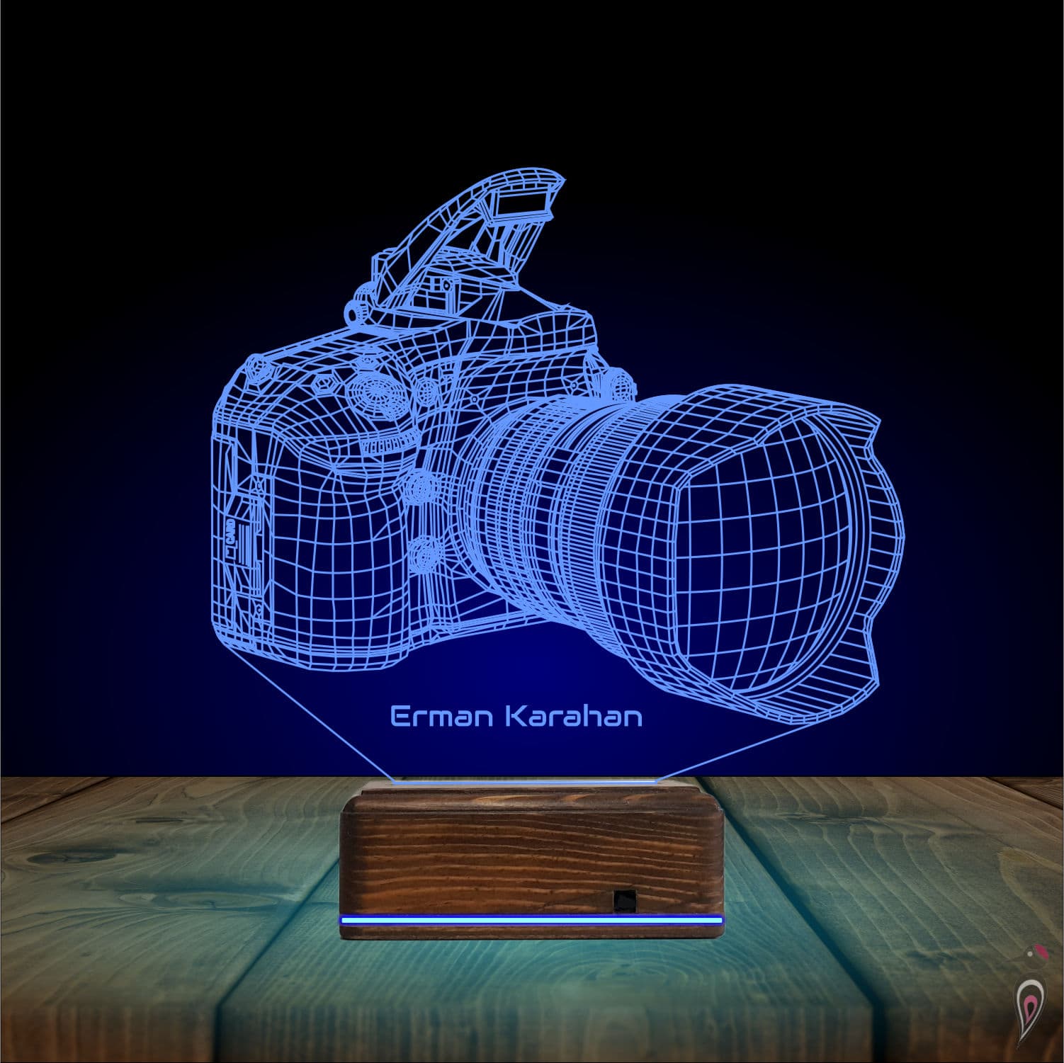 Фотоаппарат — 3D LED Ночник | Подарок фотографу 10