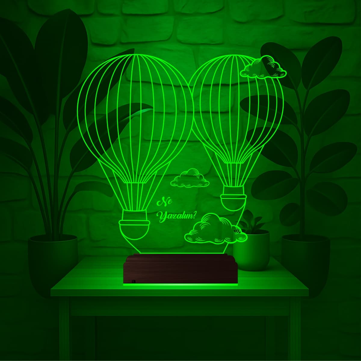 Воздушные шары 3D Ночник с именем 4