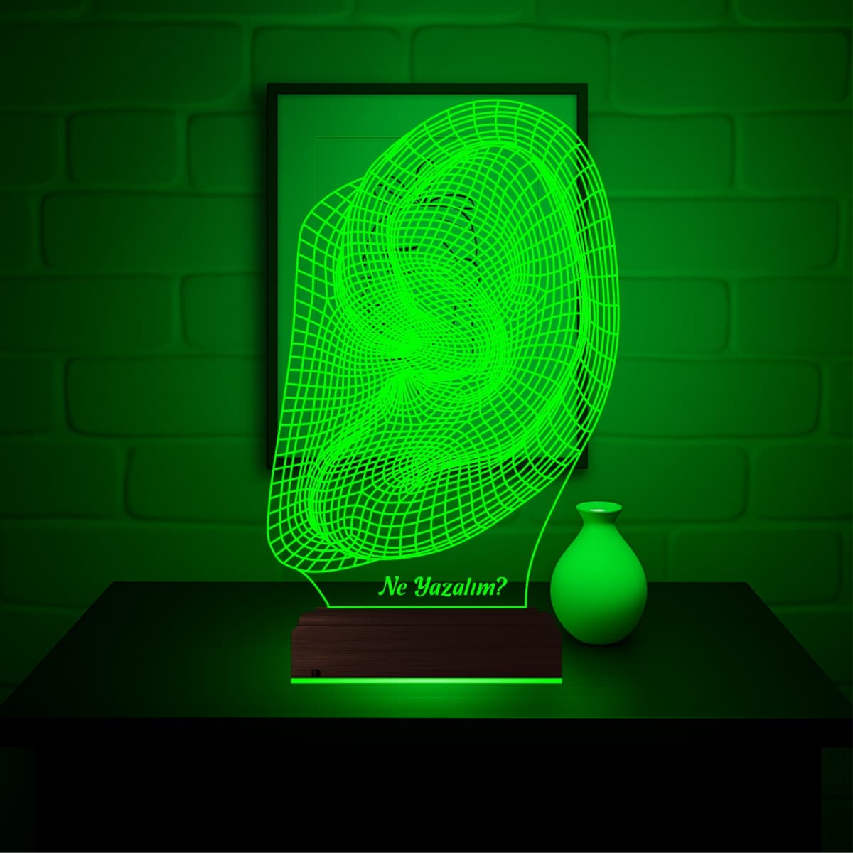 Ухо — 3D LED Ночник | Подарок врачу-отоларингологу 4