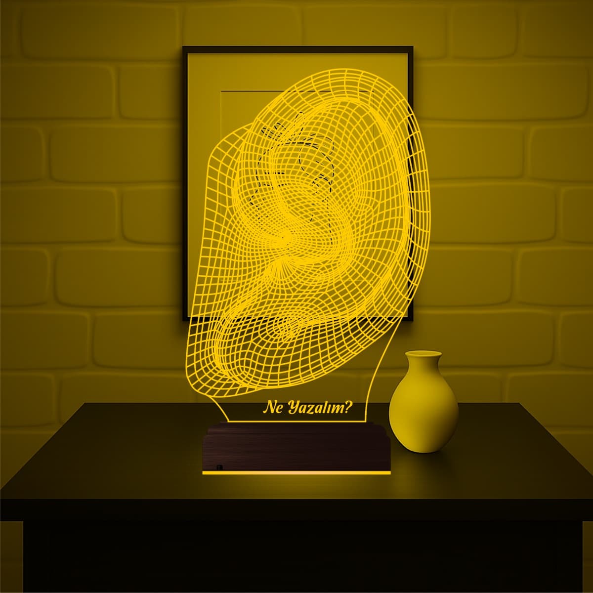 Ухо — 3D LED Ночник | Подарок врачу-отоларингологу 7