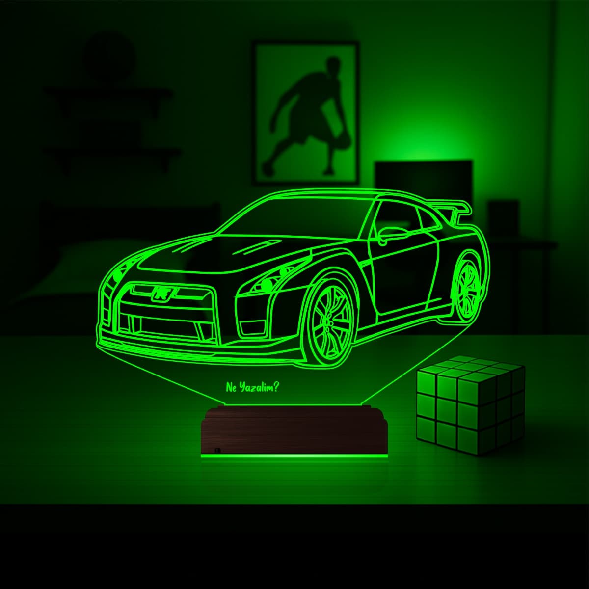 Nissan GT-R 3D Ночник 5