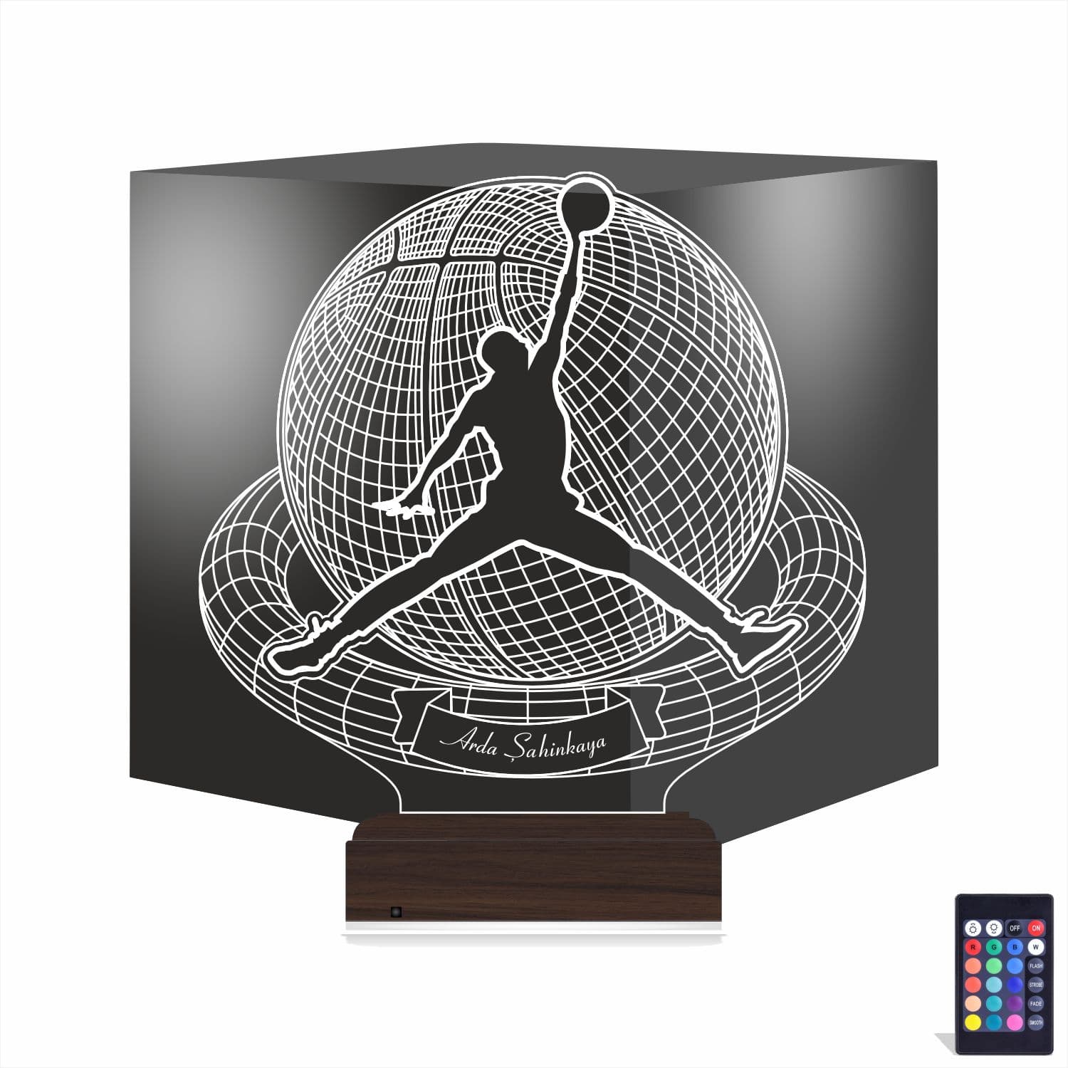 Баскетболист — 3D LED Ночник | Подарок спортсмену 1