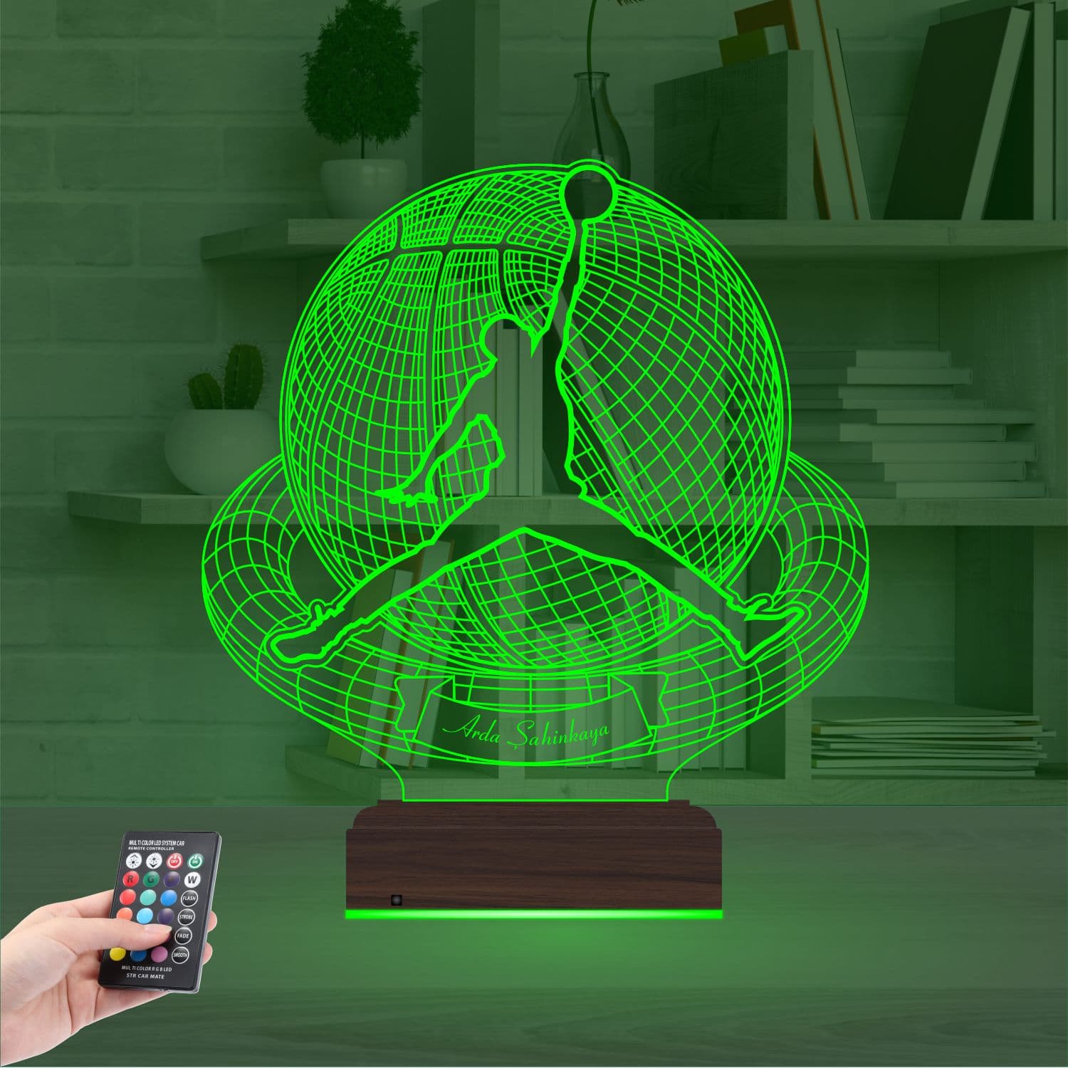 Баскетболист — 3D LED Ночник | Подарок спортсмену 6