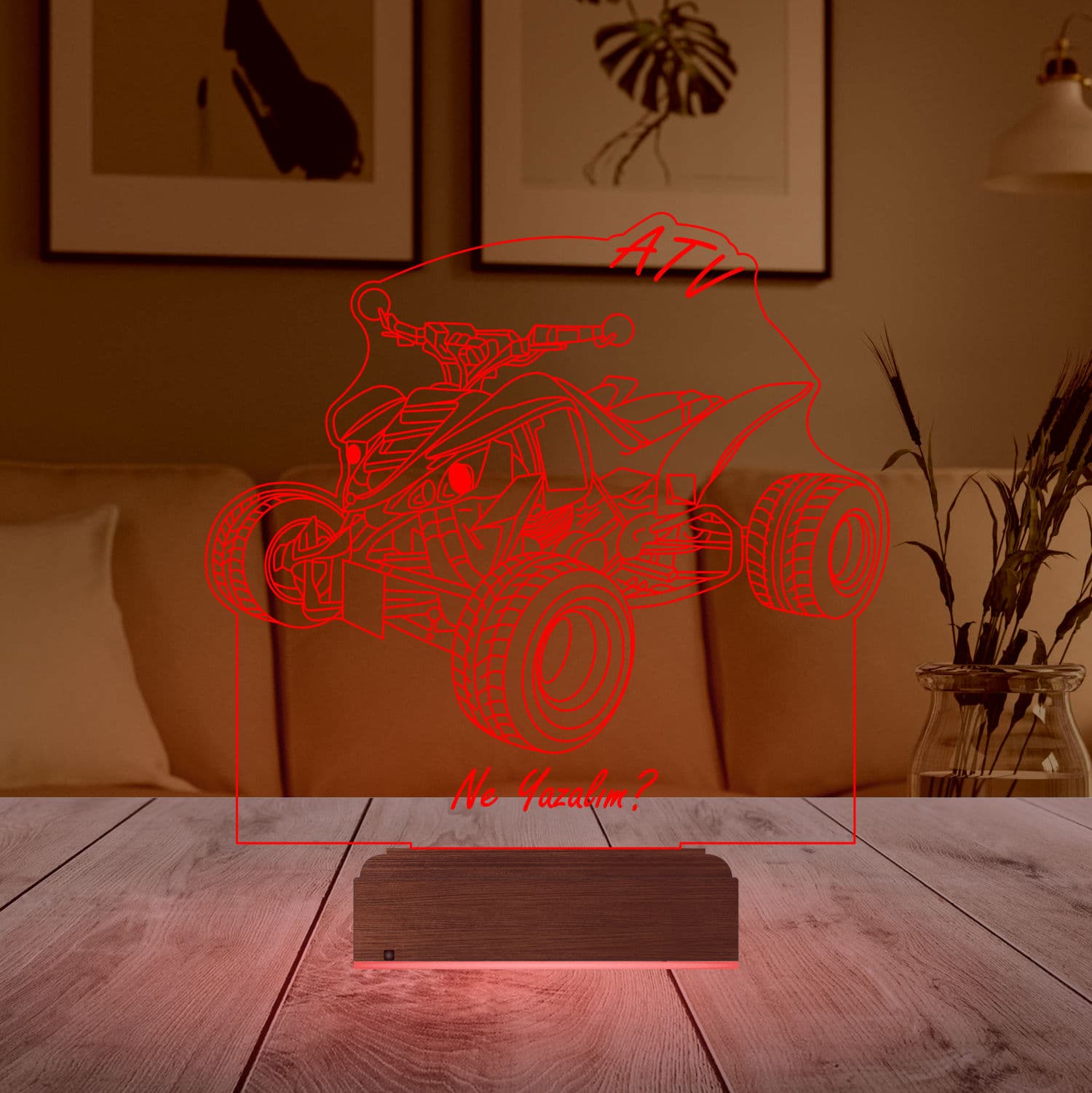 ATV — 3D LED Ночник | Подарок мужчине 4