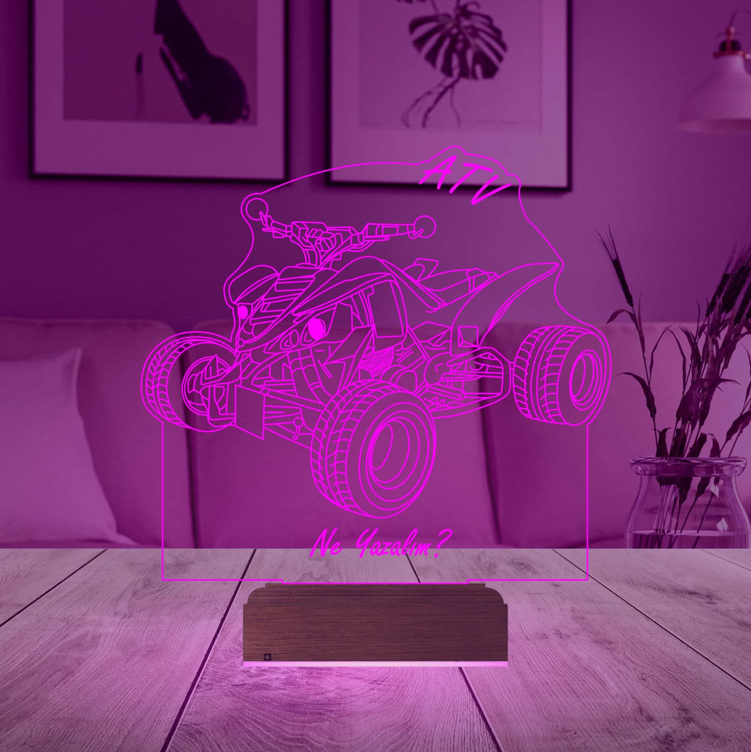 ATV — 3D LED Ночник | Подарок мужчине 5