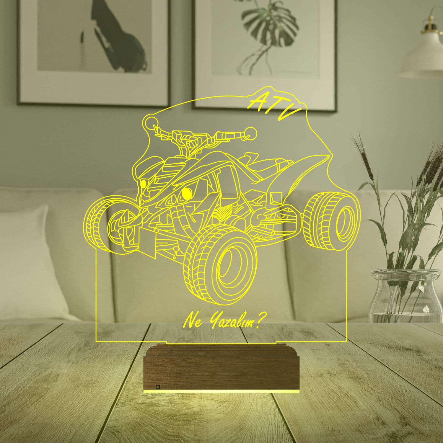 ATV — 3D LED Ночник | Подарок мужчине 6