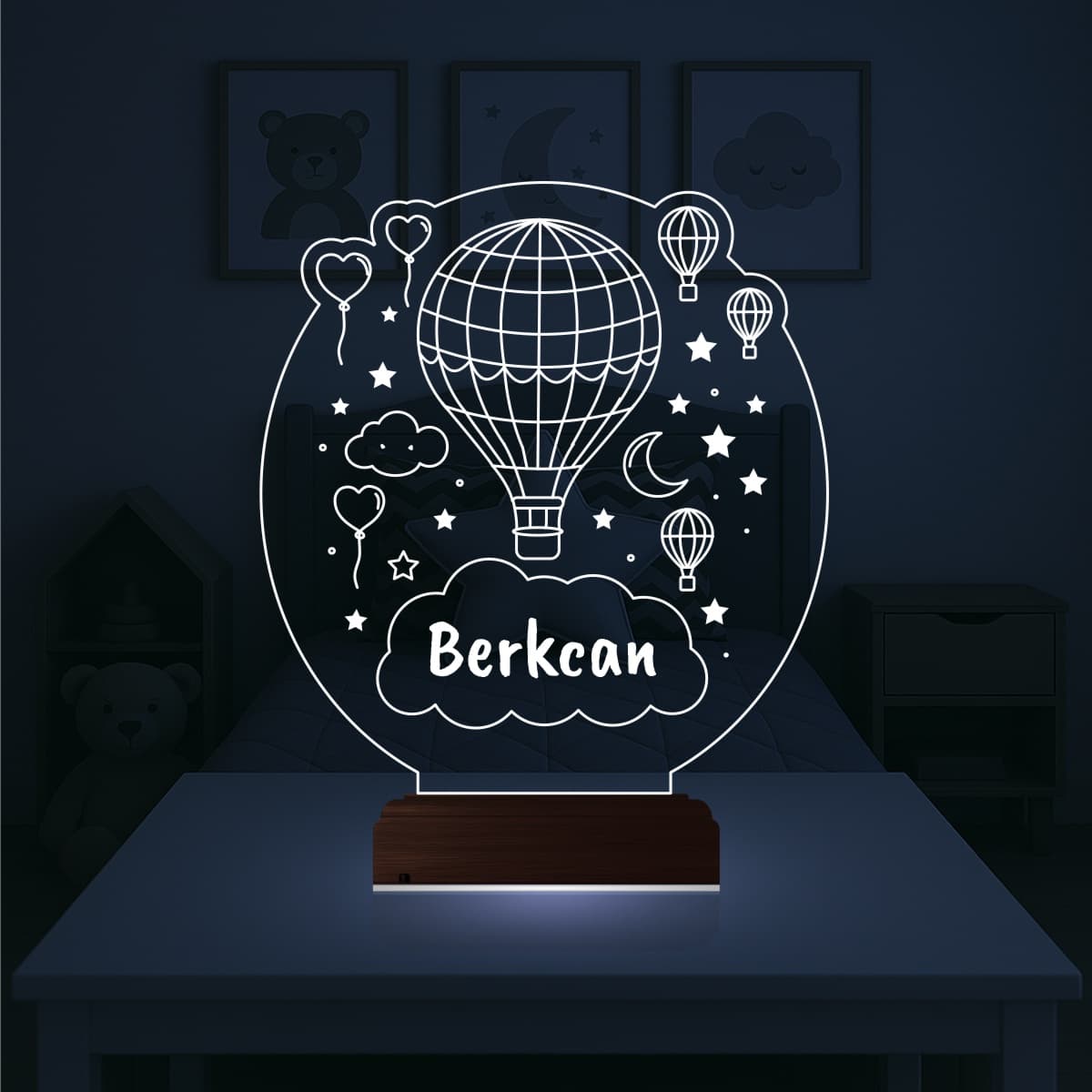 Воздушный шар — 3D LED Ночник | Подарок ребенку 1