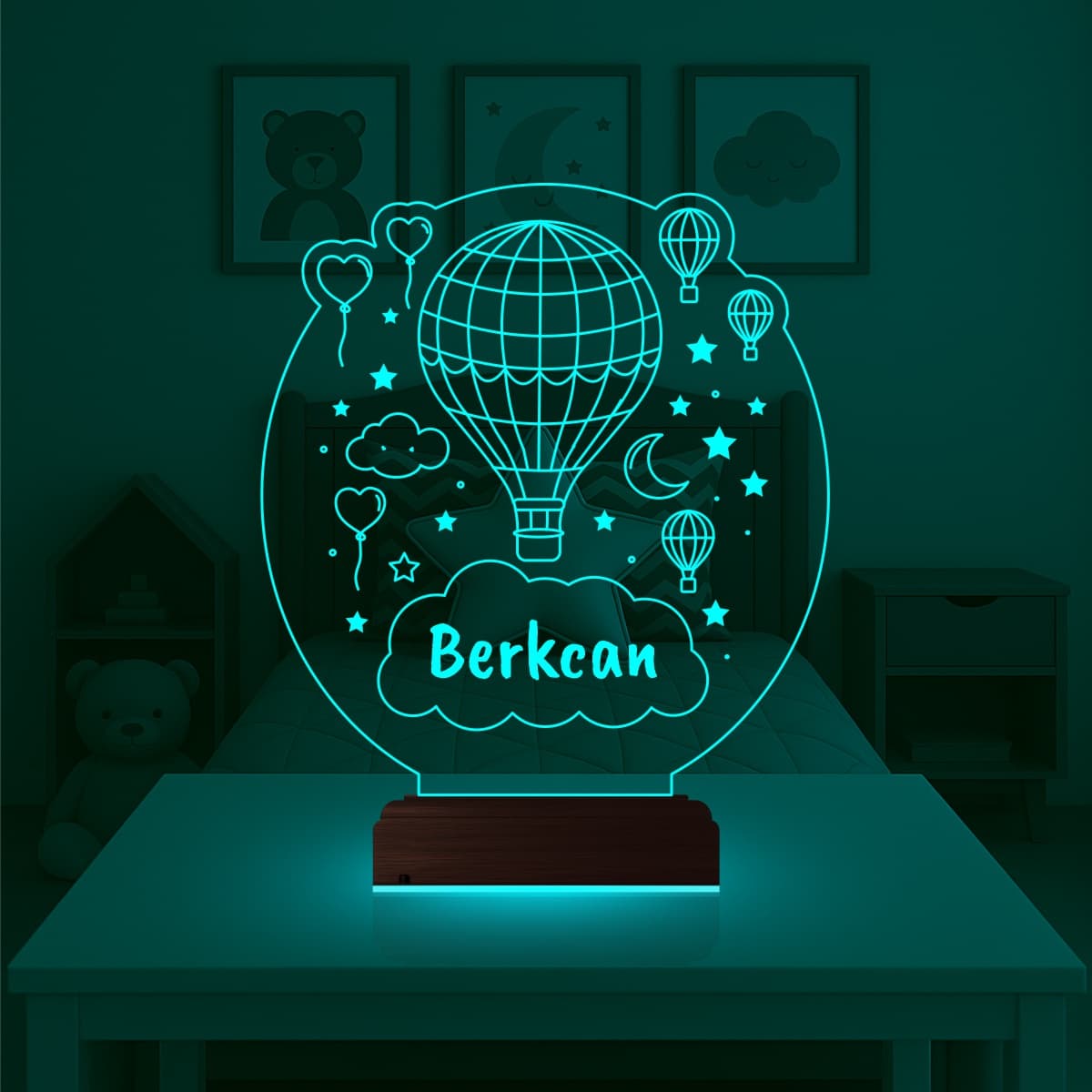 Воздушный шар — 3D LED Ночник | Подарок ребенку 2