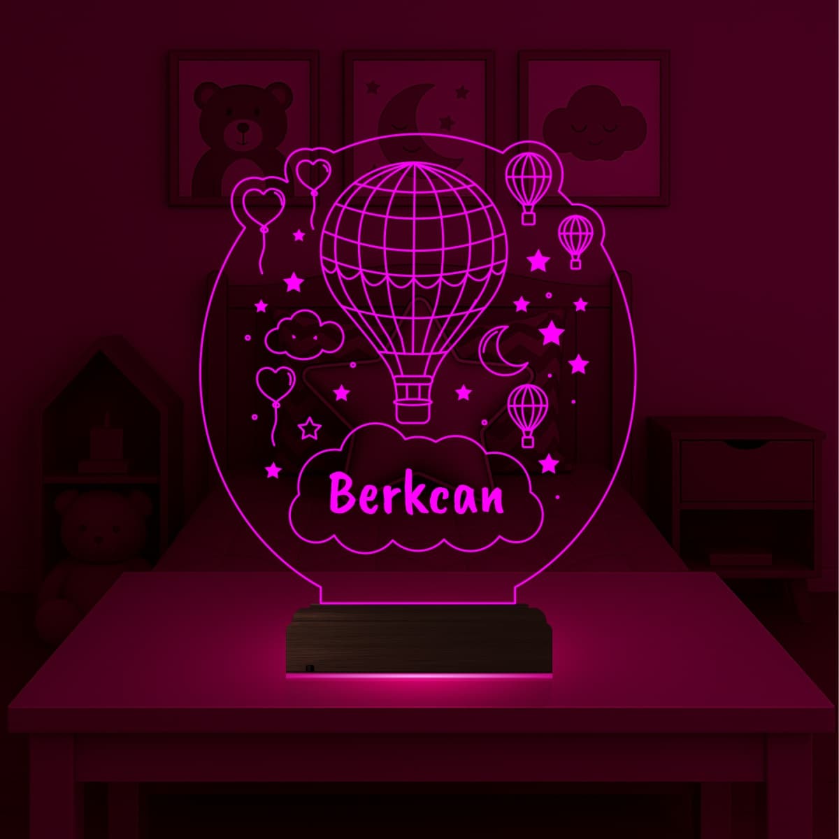Воздушный шар — 3D LED Ночник | Подарок ребенку 5