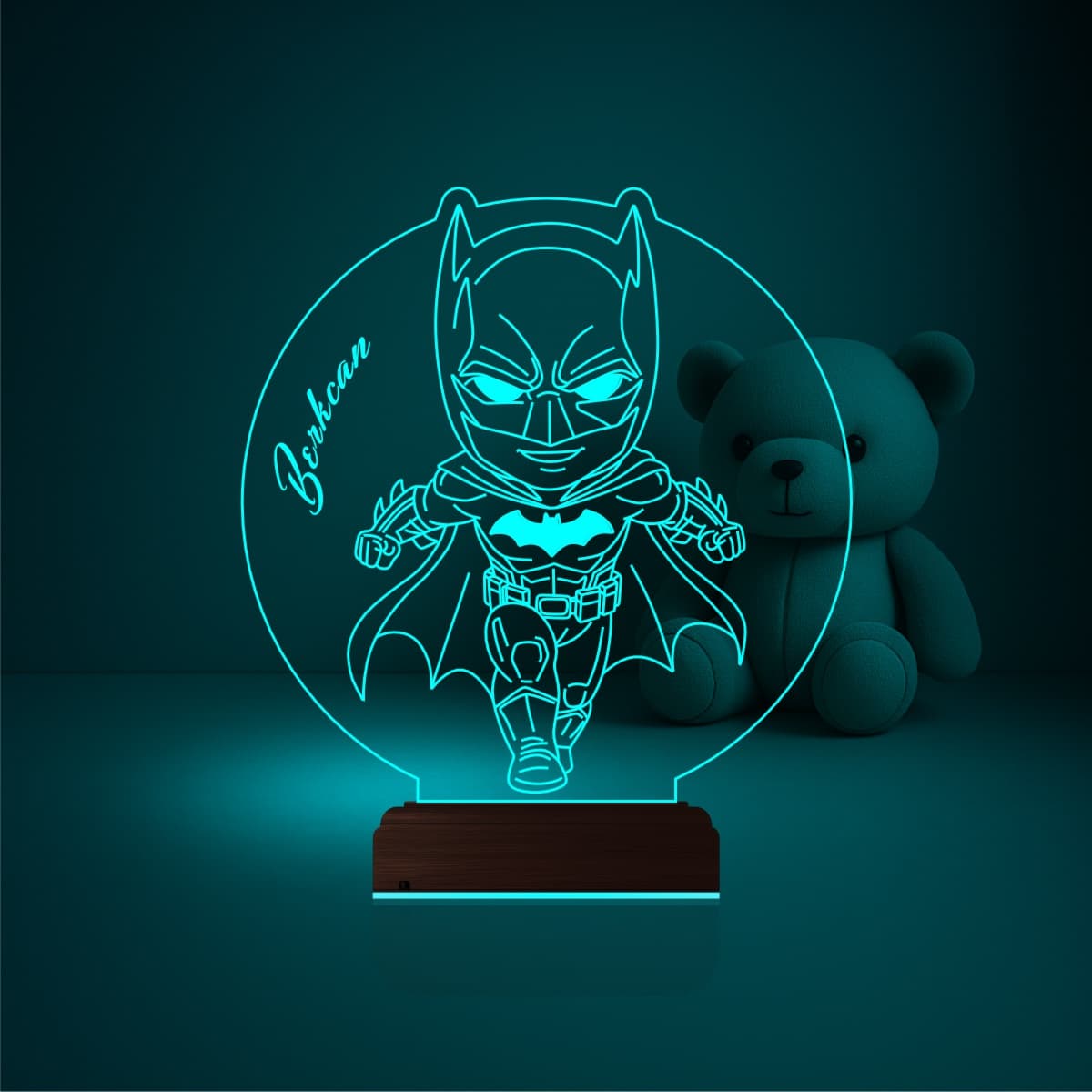 Бэтмен — 3D LED Ночник | Подарок ребёнку 2