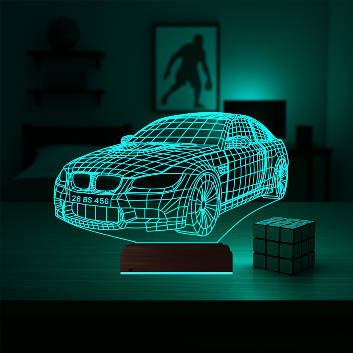 BMW M3 — 3D LED Ночник | Подарок автолюбителю